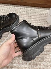 Alexander McQueen Boots Black  - 4