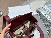 Colestore Lady Dior Burgundy 20 x 17 cm - 2