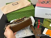 Gucci Horsebit 1955 Shoulder Bag Brown 20 cm - 3