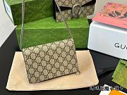 Gucci Dionysus Shoulder Bag Brown 16 cm  - 3