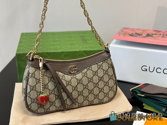 Gucci Ophidia Mini Strawberry 25 x 13 cm  - 1