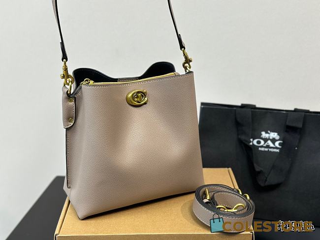 Coach Willow Shoulder Bag Brown 24 x 21 cm - 1