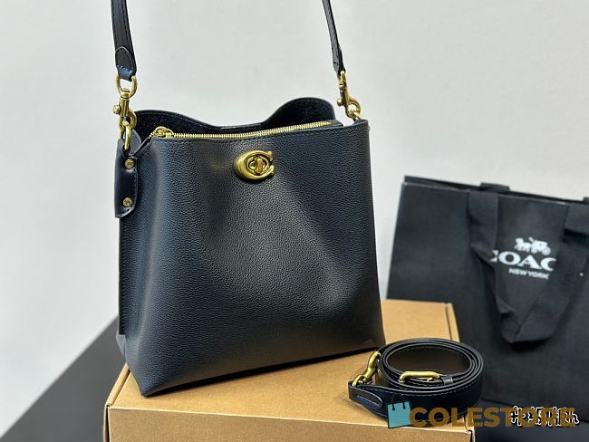 Coach Willow Shoulder Bag Black 24 x 21 cm - 1