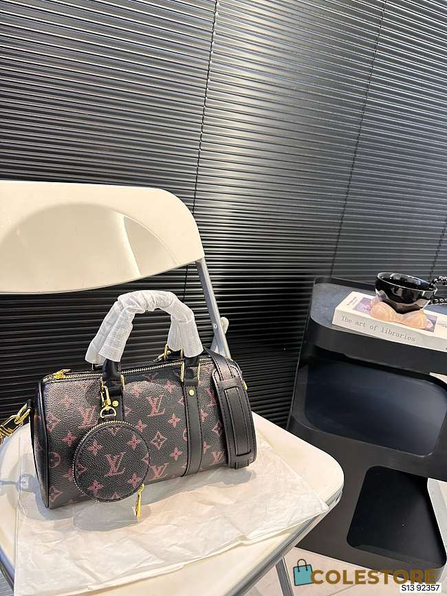 Louis Vuitton Keepall Black 25 x 14 cm  - 1