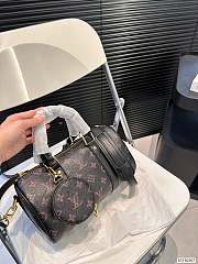 Louis Vuitton Keepall Black 25 x 14 cm  - 5