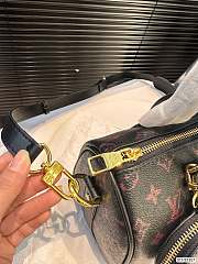Louis Vuitton Keepall Black 25 x 14 cm  - 6
