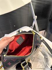 Louis Vuitton Keepall Black 25 x 14 cm  - 4