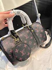 Louis Vuitton Keepall Black 25 x 14 cm  - 2