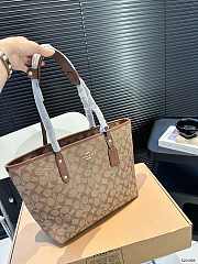 Coach Tote Bag Brown 29 x 26 cm - 4