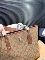 Coach Tote Bag Brown 29 x 26 cm - 6