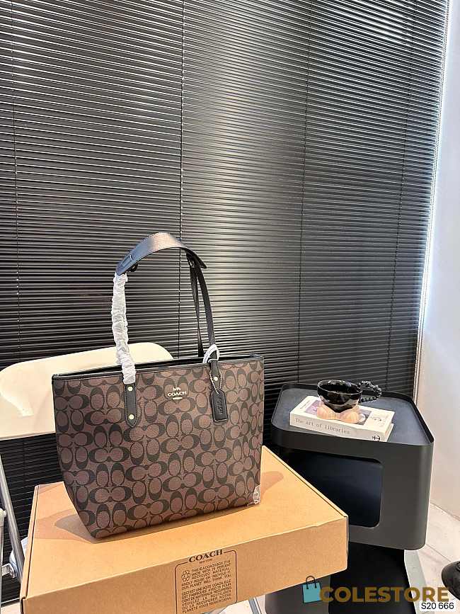Coach Tote Bag Black 29 x 26 cm - 1