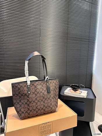 Coach Tote Bag Black 29 x 26 cm