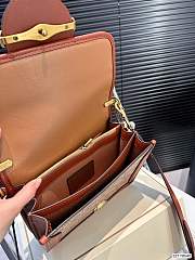 Coach Hand Bag Brown 22 x 17 cm - 2