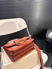 Coach Hand Bag Brown 22 x 17 cm - 6