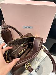 MiuMiu Hand Bag Brown 28 x 13 cm - 3