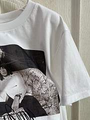 Norman Seeff Mick Jagger White T-shirt  - 3