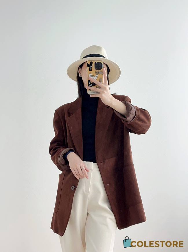 Brown Vest Coat - 1