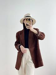 Brown Vest Coat - 1