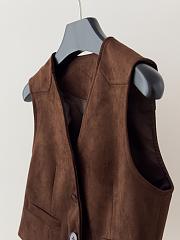 Short Vest Brown - 2