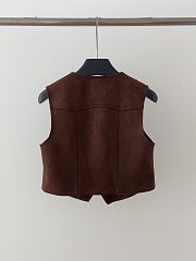 Short Vest Brown - 6