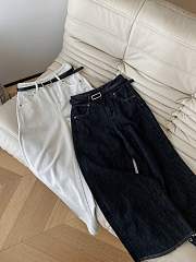 Black/ White Jean - 4