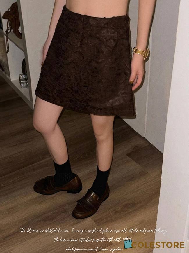 Brown Skirt The Raaré - 1