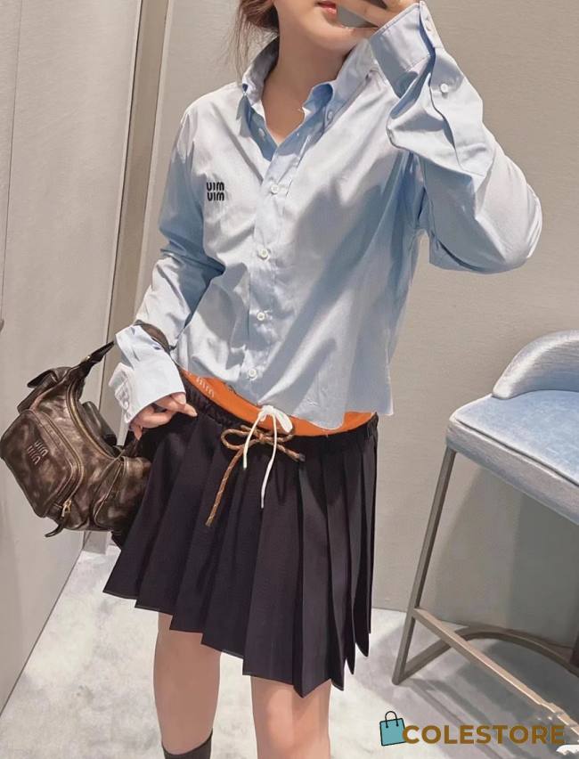 MiuMiu Skirt In Navy - 1