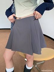 Grey Skirt  - 3