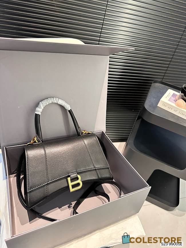 Colestore Balenciaga Hourglass Bag Black 22.5 x 14 cm - 1