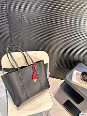 Tory Burch Perry Small Triple-Compartment Tote Black 34 x 28 cm - 1
