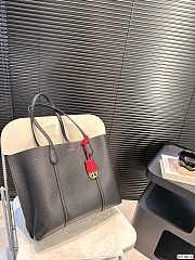 Tory Burch Perry Small Triple-Compartment Tote Black 34 x 28 cm - 6