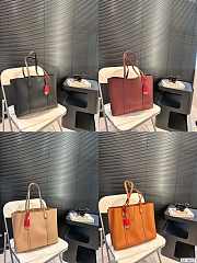 Tory Burch Perry Small Triple-Compartment Tote Red 34 x 28 cm - 3