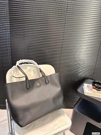 Tory Burch Perry Small Triple-Compartment Tote Beige 34 x 28 cm