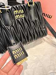 MiuMiu Hobo Black 20 x 15 cm - 3