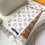 Louis Vuitton Brown Scarf - 6