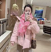 Louis Vuitton Pink Scarf - 1