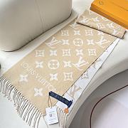 Louis Vuitton Beige Scarf - 5