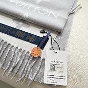 Louis Vuitton Grey Scarf - 3