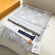 Louis Vuitton Grey Scarf - 2