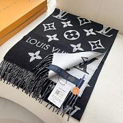Louis Vuitton Black Scarf - 3