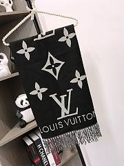 Louis Vuitton Scarf Black - 3
