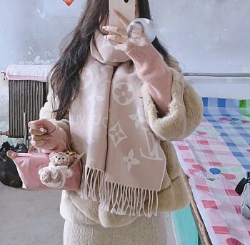 Louis Vuitton Light Beige Scarf