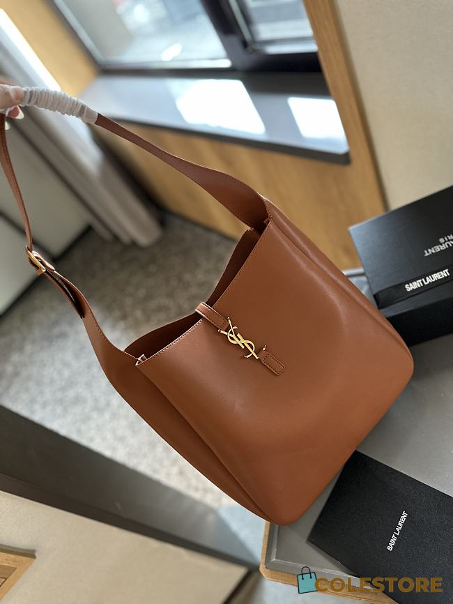 YSL Hobo Mini Brown 24 cm - 1