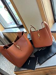 YSL Hobo Mini Brown 24 cm - 2