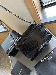 YSL Niki Leather Black 28 cm - 4