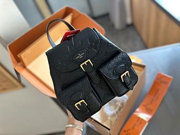 Colestore Louis Vuitton Duma Backpack Black 21 × 23 × 10 cm
