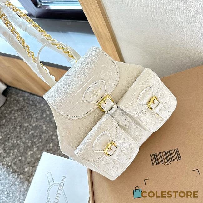 Louis Vuitton Duma Backpack White 21 × 23 × 10 cm - 1