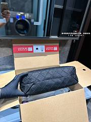 Tory Burch Women's Fleming Soft Leather Hobo Bag Black 36 x 30 cm - 6