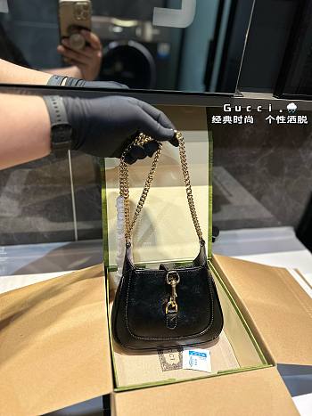 Gucci Jackie 1961 Black 19 x 13 cm 