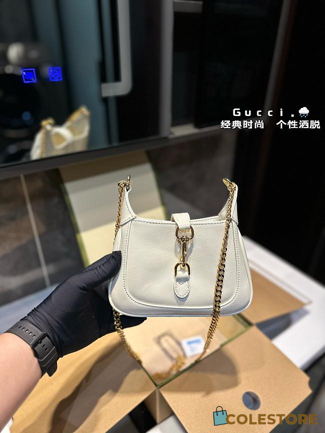 Gucci Jackie 1961 White 19 x 13 cm  - 1